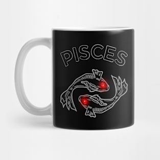 Pisces | Evil Red Eyed Fishes Mug